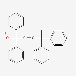 1,1,4,4-Tetraphenylpent-2-yn-1-ol