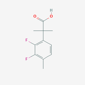 2-(2,3-Difluoro-4-methylphenyl)-2-methylpropanoic acid