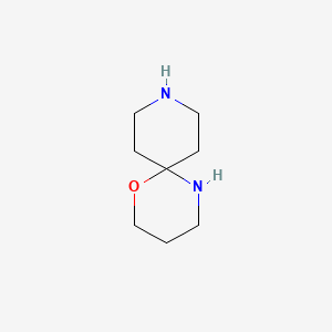 molecular formula C8H16N2O B15241197 1-Oxa-5,9-diazaspiro[5.5]undecane 