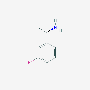 molecular formula C8H10FN B152412 (S)-1-(3-氟苯基)乙胺 CAS No. 444643-09-8