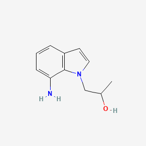 1-(7-Amino-1H-indol-1-yl)propan-2-ol