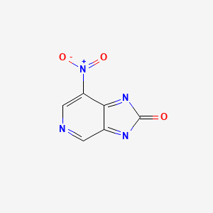 7-Nitroimidazo[4,5-c]-pyridin-2-one