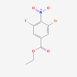 Ethyl 3-bromo-5-fluoro-4-nitrobenzoate