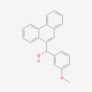 (3-Methoxyphenyl)(phenanthren-9-yl)methanol