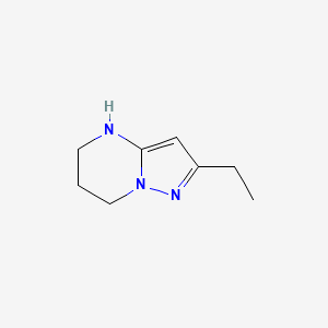 2-Ethyl-4H,5H,6H,7H-pyrazolo[1,5-a]pyrimidine