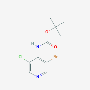 tert-Butyl (3-bromo-5-chloropyridin-4-yl)carbamate