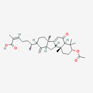 molecular formula C32H46O5 B15241428 KadcoccineacidE 