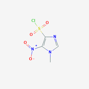 1-methyl-5-nitro-1H-imidazole-4-sulfonyl chloride