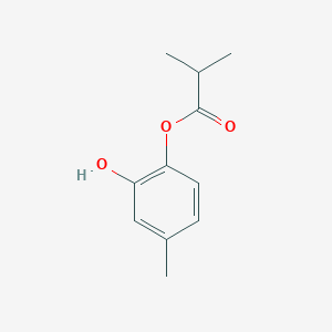 2-Hydroxy-4-methylphenyl isobutyrate