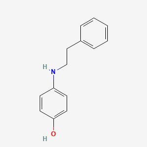 4-[(2-Phenylethyl)amino]phenol