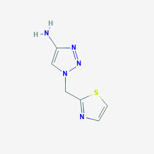 1-(1,3-Thiazol-2-ylmethyl)-1H-1,2,3-triazol-4-amine