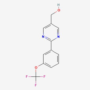 2-(3-(Trifluoromethoxy)phenyl)pyrimidine-5-methanol