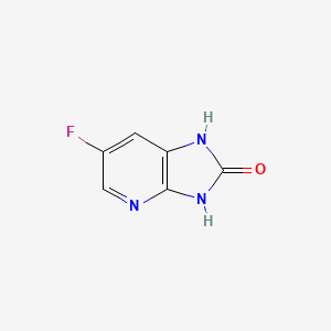 6-Fluoro-1,3-dihydro-2H-imidazo[4,5-b]pyridin-2-one