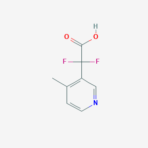 2,2-Difluoro-2-(4-methylpyridin-3-yl)acetic acid