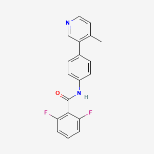 2,6-Difluoro-N-(4-(4-methylpyridin-3-yl)phenyl)benzamide