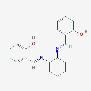 2,2'-((((1S,2S)-Cyclohexane-1,2-diyl)bis(azanylylidene))bis(methanylylidene))diphenol