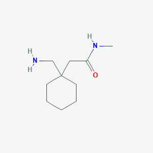 2-[1-(aminomethyl)cyclohexyl]-N-methylacetamide