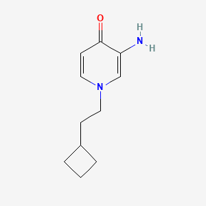 3-Amino-1-(2-cyclobutylethyl)-1,4-dihydropyridin-4-one