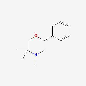 4,5,5-Trimethyl-2-phenylmorpholine