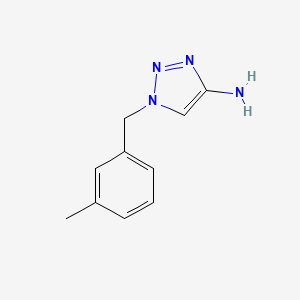 1-[(3-Methylphenyl)methyl]-1H-1,2,3-triazol-4-amine