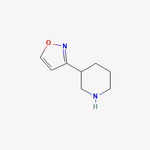 3-(1,2-Oxazol-3-yl)piperidine