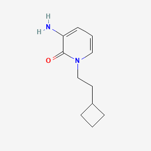 3-Amino-1-(2-cyclobutylethyl)-1,2-dihydropyridin-2-one