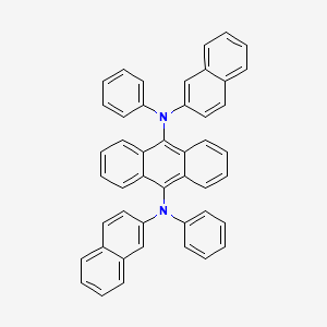 B1524200 9,10-Bis[N-(2-naphthyl)anilino]anthracene CAS No. 473717-08-7