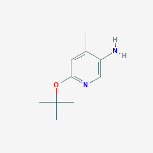 6-(Tert-butoxy)-4-methylpyridin-3-amine