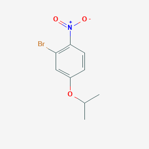 B1524211 2-Bromo-4-isopropoxy-1-nitro-benzene CAS No. 1263378-47-7