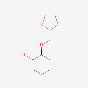 2-{[(2-Iodocyclohexyl)oxy]methyl}oxolane