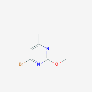 molecular formula C6H7BrN2O B15242195 4-Bromo-2-methoxy-6-methylpyrimidine 