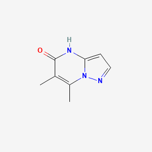 6,7-dimethyl-4H,5H-pyrazolo[1,5-a]pyrimidin-5-one