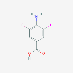 4-Amino-3-fluoro-5-iodobenzoic acid