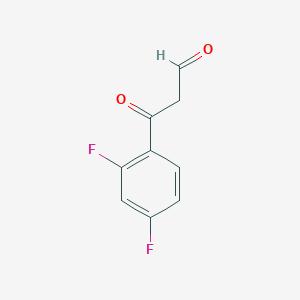 3-(2,4-Difluorophenyl)-3-oxopropanal