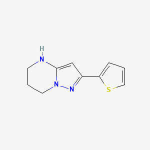 2-Thien-2-yl-4,5,6,7-tetrahydropyrazolo[1,5-a]pyrimidine