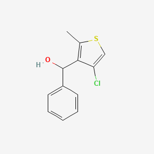 (4-Chloro-2-methylthiophen-3-yl)(phenyl)methanol