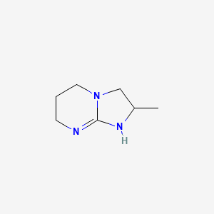 2-Methyl-2H,3H,5H,6H,7H,8H-imidazo[1,2-a]pyrimidine