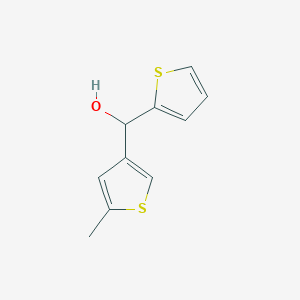 (5-Methylthiophen-3-yl)-thiophen-2-ylmethanol