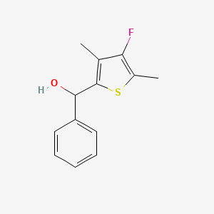 (4-Fluoro-3,5-dimethylthiophen-2-yl)(phenyl)methanol