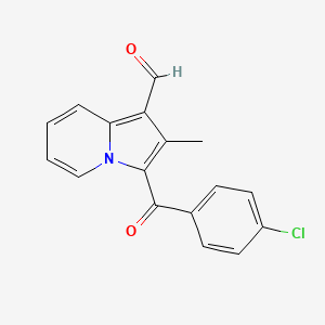 3-(4-Chloro-benzoyl)-2-methyl-indolizine-1-carbaldehyde