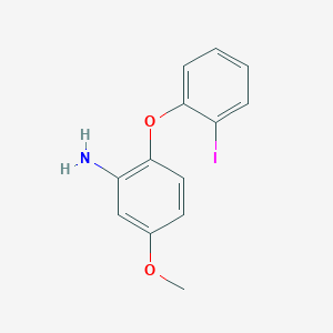 2-(2-Iodophenoxy)-5-methoxyaniline