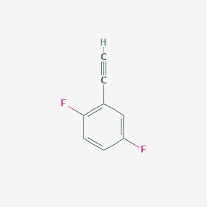 molecular formula C8H4F2 B1524265 2-乙炔基-1,4-二氟苯 CAS No. 956386-38-2