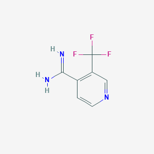 3-(Trifluoromethyl)isonicotinimidamide