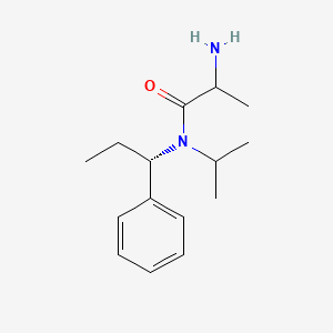 2-Amino-N-isopropyl-N-((S)-1-phenylpropyl)propanamide