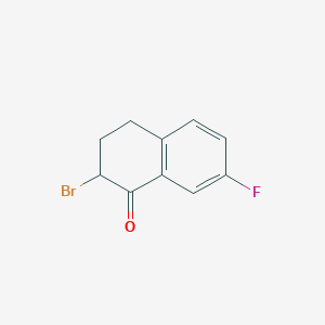 2-Bromo-7-fluoro-3,4-dihydronaphthalen-1(2H)-one