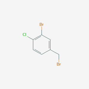 molecular formula C7H5Br2Cl B1524284 2-溴-4-(溴甲基)-1-氯苯 CAS No. 880348-24-3