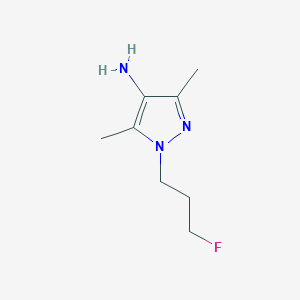 1-(3-fluoropropyl)-3,5-dimethyl-1H-pyrazol-4-amine