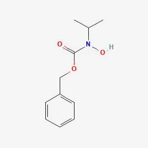 molecular formula C11H15NO3 B15242872 Benzyl hydroxy(isopropyl)carbamate 