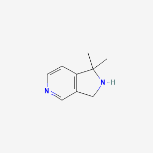 1,1-Dimethyl-2,3-dihydro-1H-pyrrolo[3,4-C]pyridine