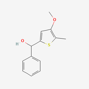 (4-Methoxy-5-methylthiophen-2-yl)-phenylmethanol